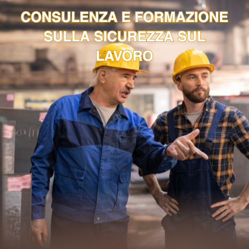 CONSULENZA E FORMAZIONE SULLA SICUREZZA SUL LAVORO